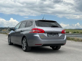 Peugeot 308 1.2i-TURBO-106.000km-НАПЪЛНО РЕАЛНИ-КАМЕРА-ПАНОРАМ, снимка 4