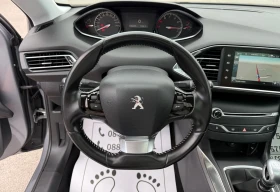 Peugeot 308 1.2i-TURBO-106.000km-НАПЪЛНО РЕАЛНИ-КАМЕРА-ПАНОРАМ, снимка 9