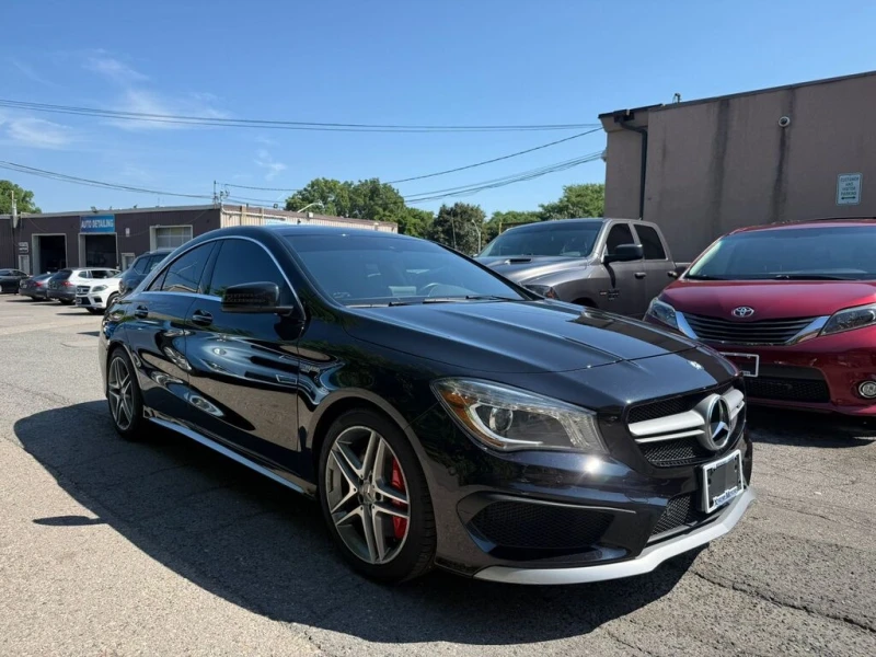 Mercedes-Benz CLA * 4dr Sdn AMG 45 4MATIC * CARFAX * ЦЕНА ДО БГ, снимка 3 - Автомобили и джипове - 52999675