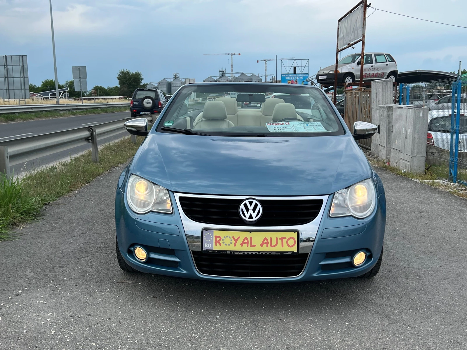 VW Eos ЛИЗИНГ-КОЖА-КЛИМА-НАВИ-ТОП, снимка 2 - Автомобили и джипове - 54874023