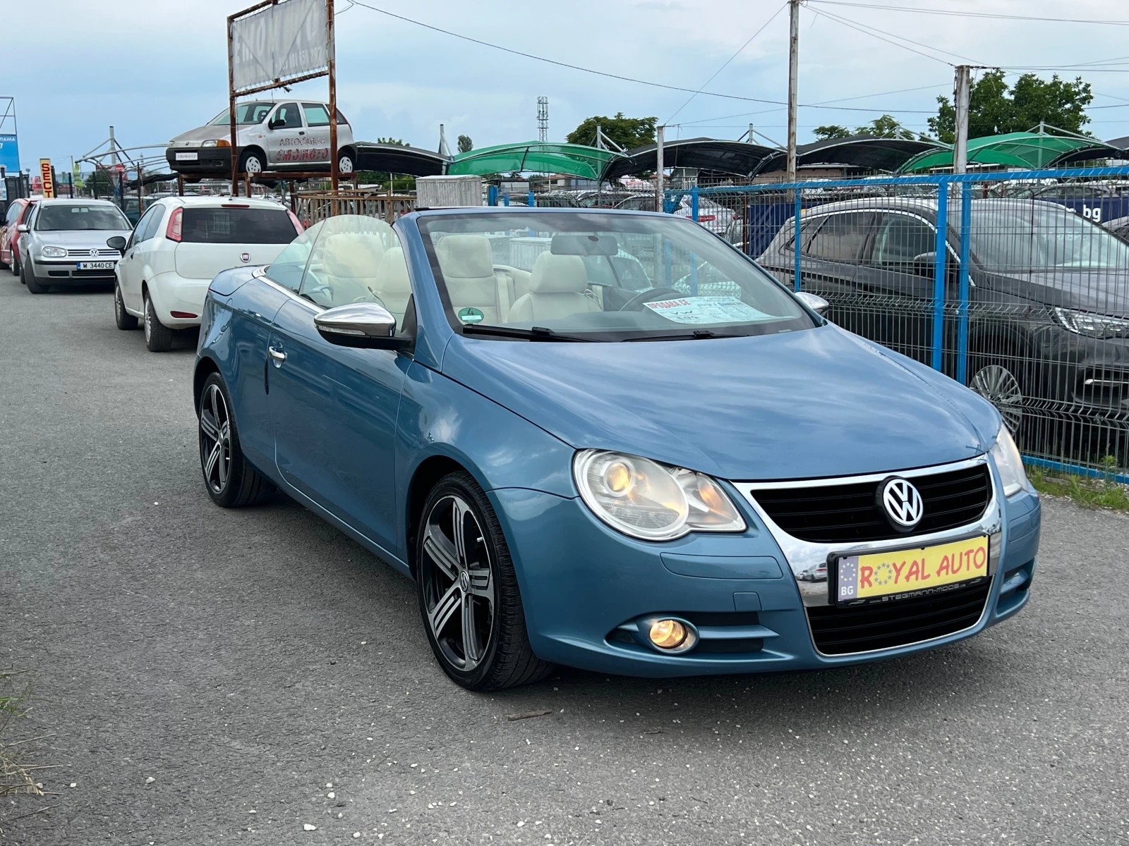 VW Eos ЛИЗИНГ-КОЖА-КЛИМА-НАВИ-ТОП, снимка 3 - Автомобили и джипове - 54874023