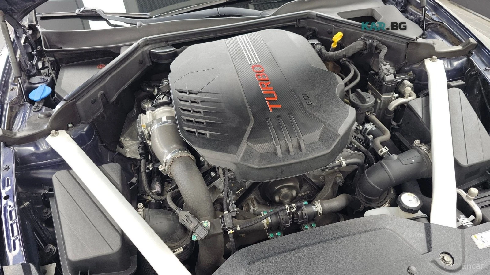 Kia Stinger AWD* GT* 3.3* TURBO* DISTRONIC* 360* ПОДГРЕВ* ОБДУ, снимка 17 - Автомобили и джипове - 56082481