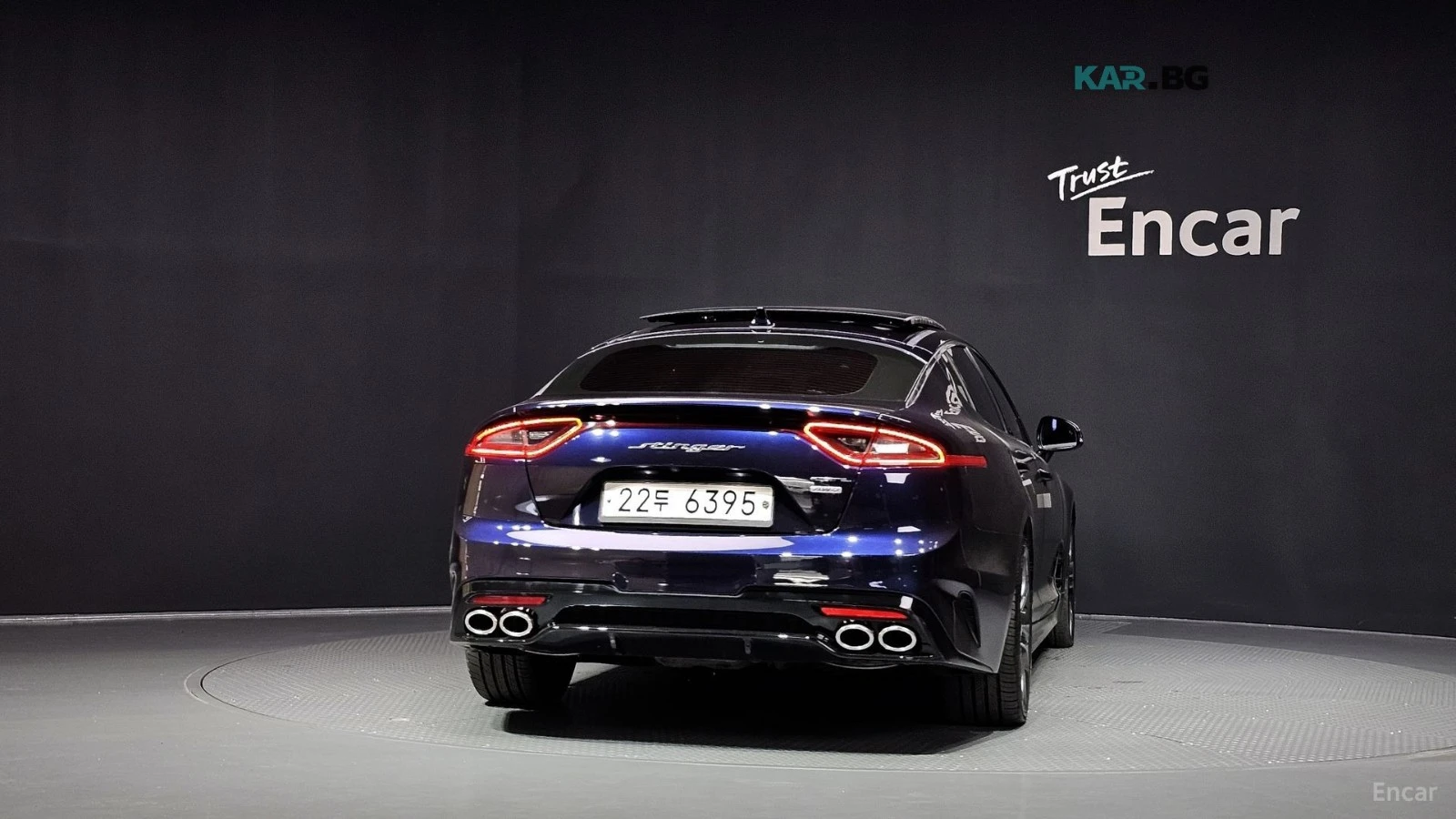 Kia Stinger AWD* GT* 3.3* TURBO* DISTRONIC* 360* ПОДГРЕВ* ОБДУ, снимка 4 - Автомобили и джипове - 56082481