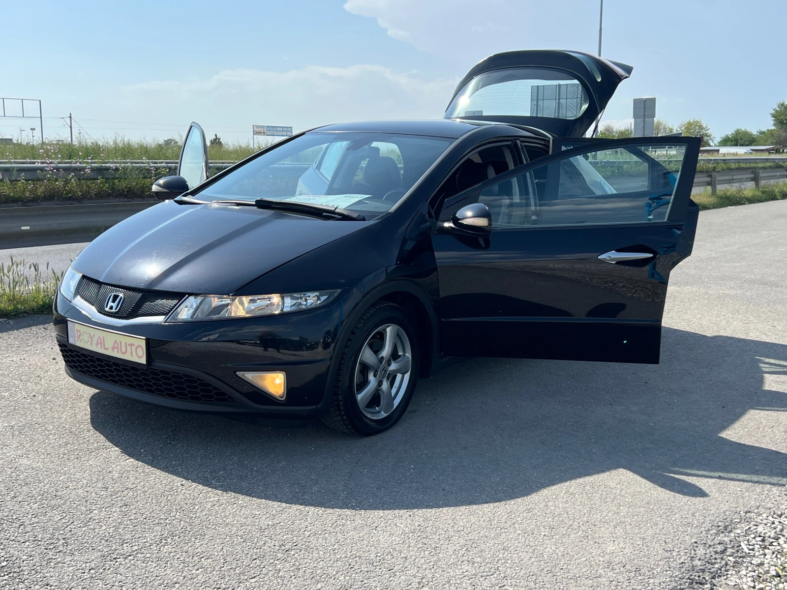 Honda Civic ЛИЗИНГ-КЛИМА-ТОП, снимка 15 - Автомобили и джипове - 54508694
