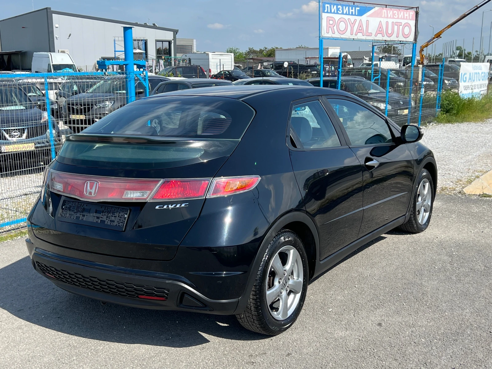 Honda Civic ЛИЗИНГ-КЛИМА-ТОП, снимка 4 - Автомобили и джипове - 54508694