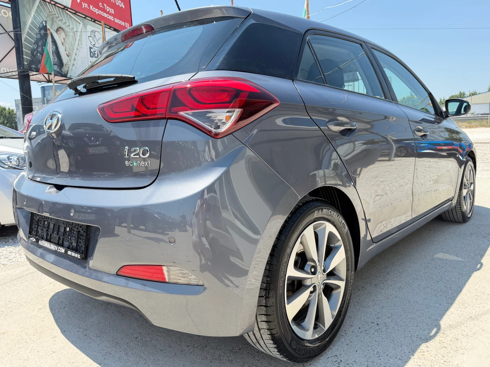 Hyundai I20 2017, евро6, газ, топ състояние , снимка 4 - Автомобили и джипове - 55333028