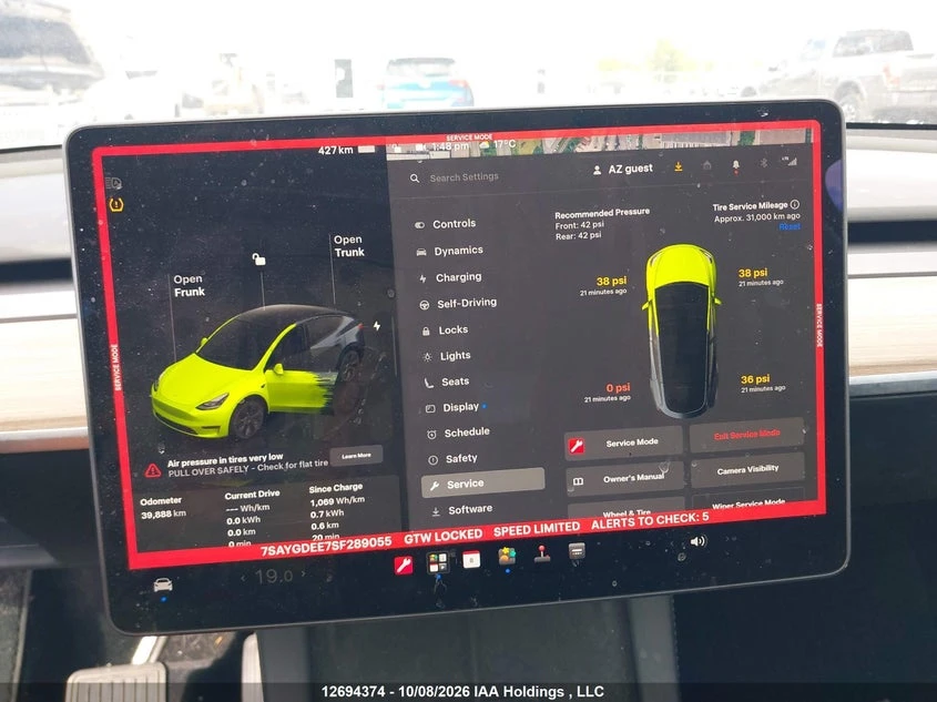 Tesla Model Y Long Range, снимка 7 - Автомобили и джипове - 56475502