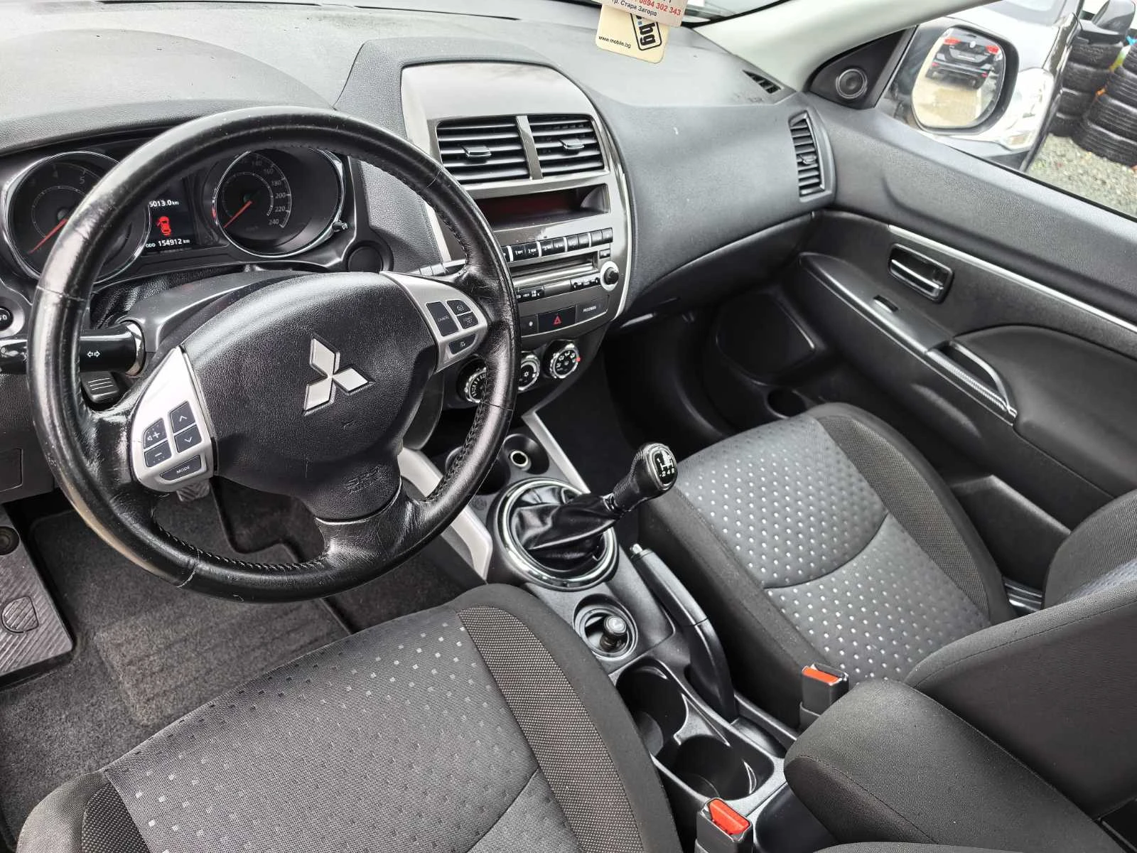 Mitsubishi ASX 1, 6i-117k.c.ВЕРИГА, * КЛИМА* ЕВРО 5В! - изображение 9