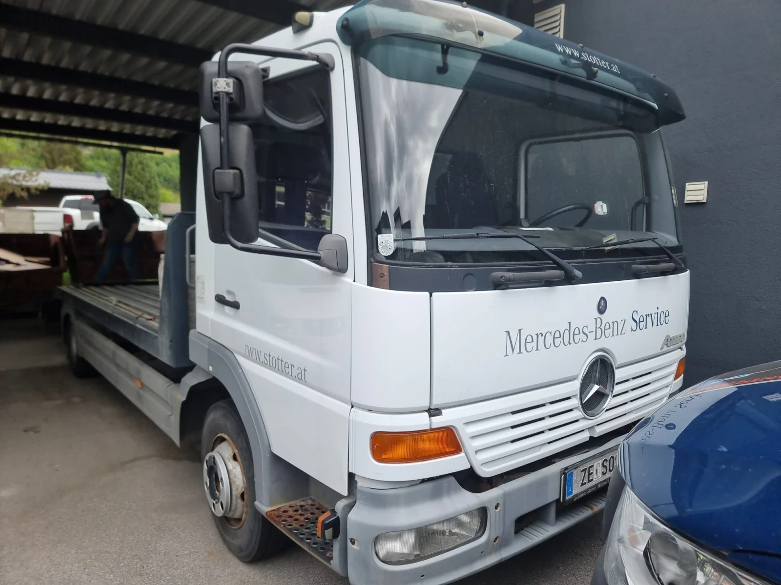 Mercedes-Benz Atego 818 EURO 3 Пътна помощ, снимка 6 - Камиони - 55951200