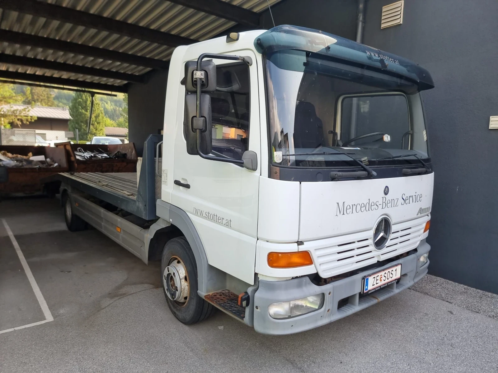 Mercedes-Benz Atego 818 EURO 3 Пътна помощ