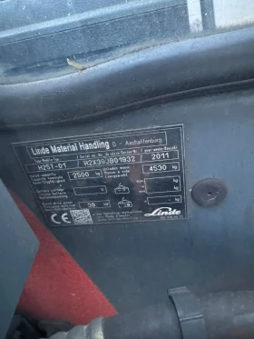 Мотокар Linde H25T-01, снимка 3