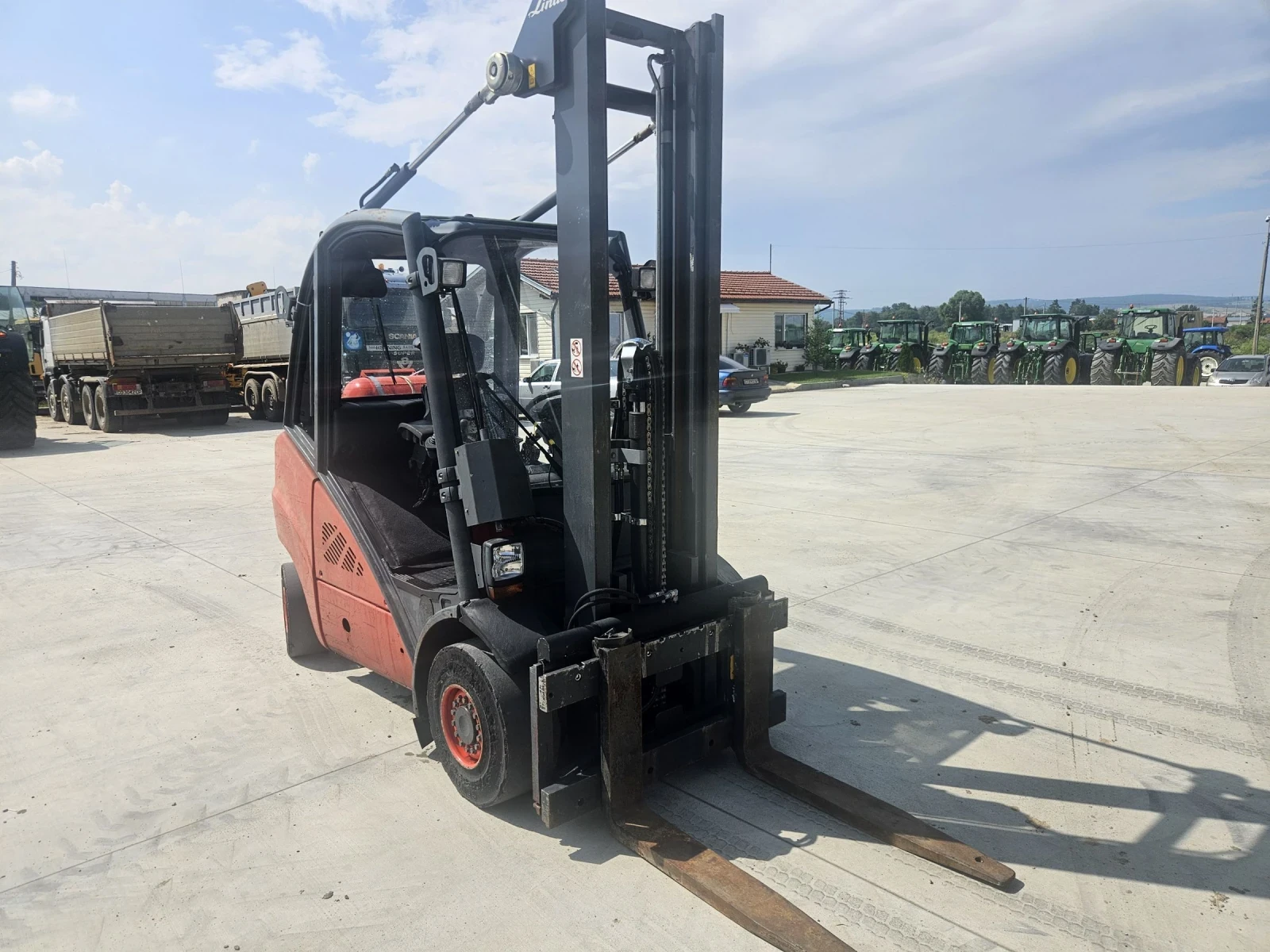 Мотокар Linde H25T-01