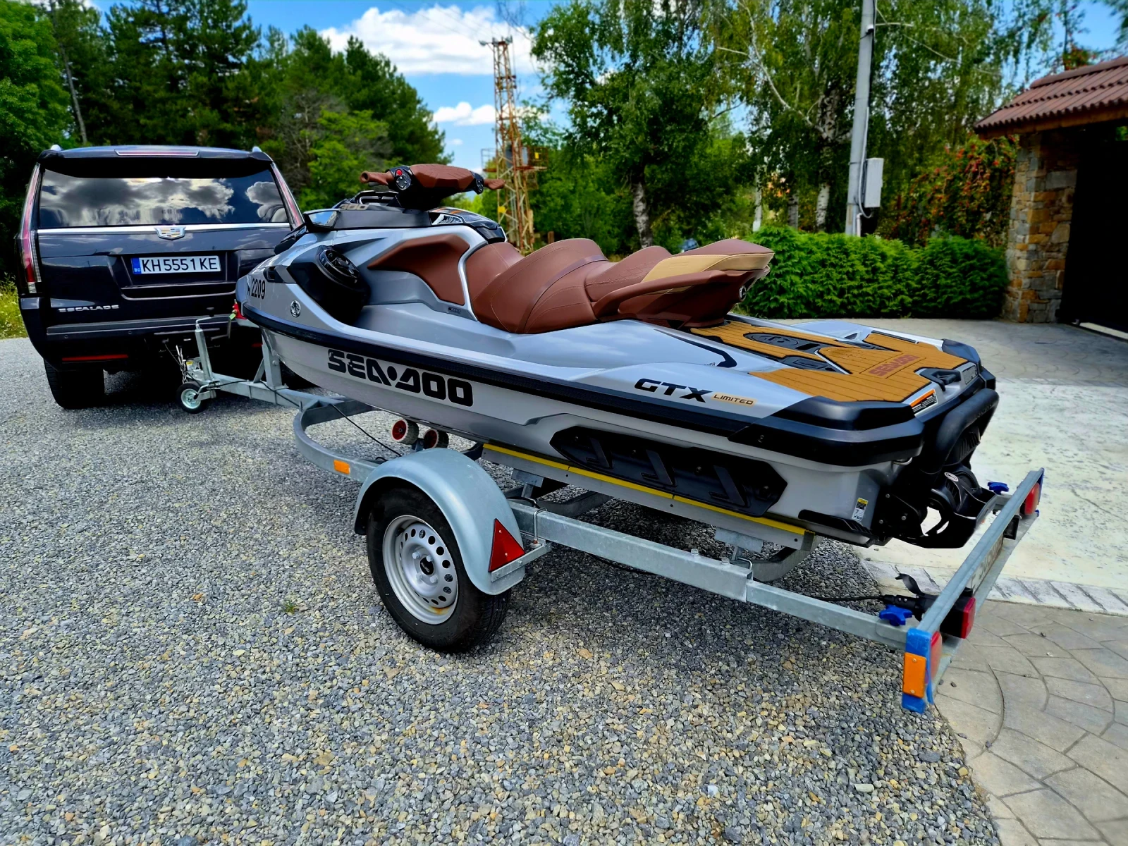 Джет Bombardier Sea Doo GTX 300 Limited  51ч, снимка 3 - Воден транспорт - 55495275