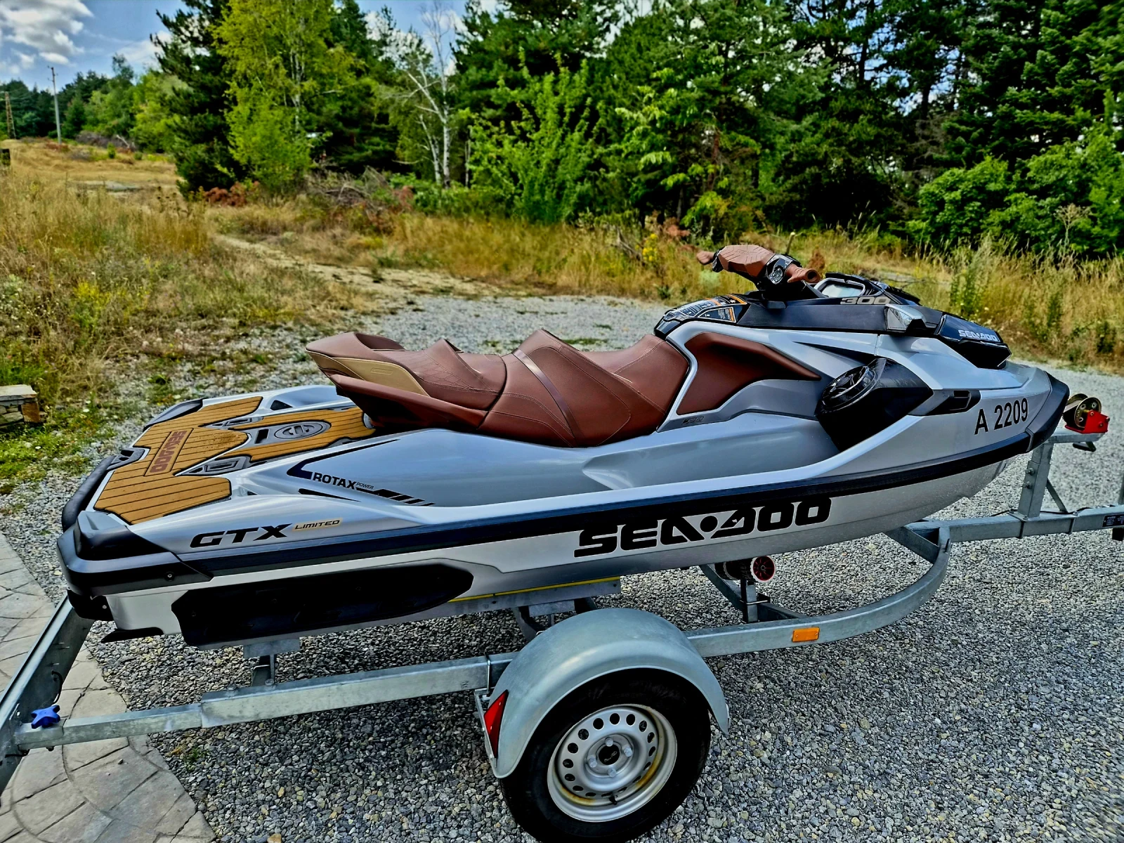 Джет Bombardier Sea Doo GTX 300 Limited  51ч, снимка 5 - Воден транспорт - 55495275