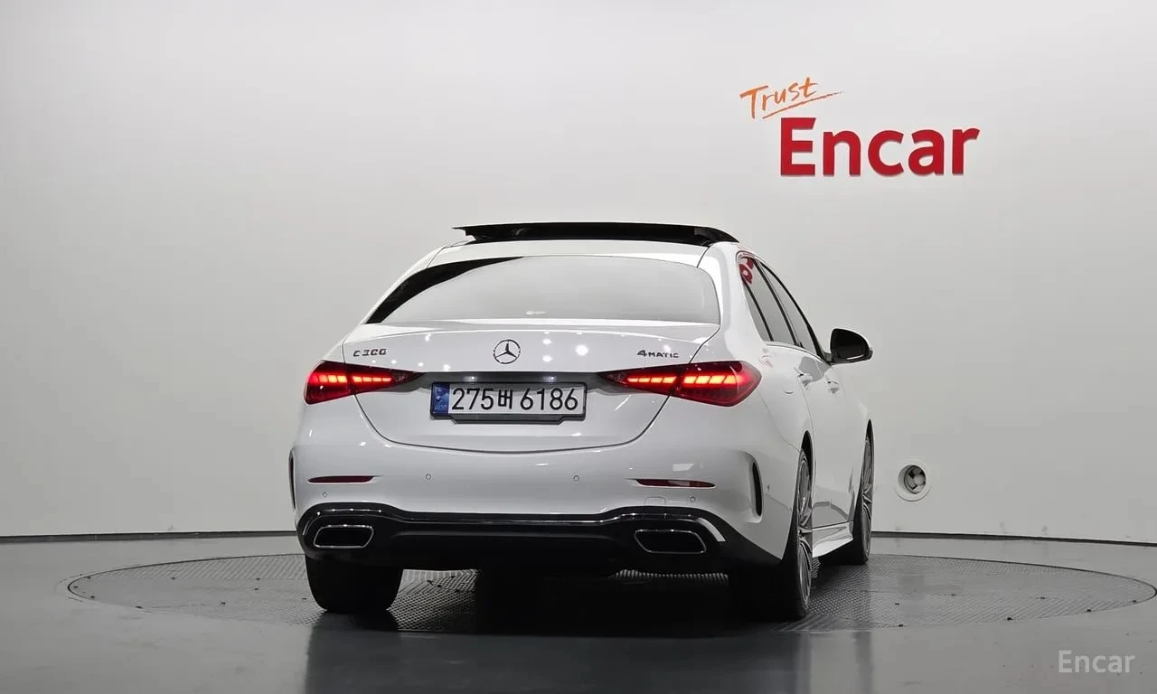 Mercedes-Benz C 300 4MATIC AMG | ПАНОРАМА | ДИСТРОНИК | 360, снимка 4 - Автомобили и джипове - 55951865