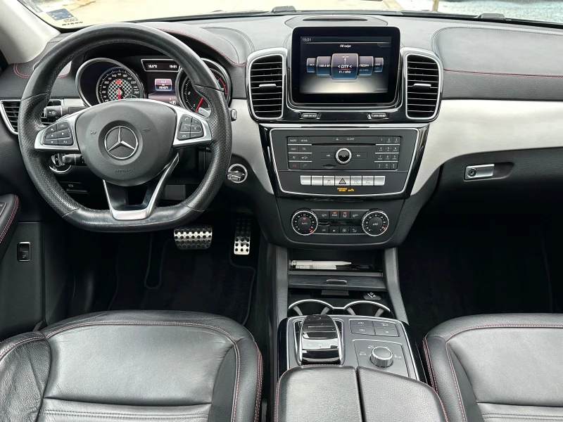 Mercedes-Benz GLE 350 d, 9G, COUPE, AMG LINE, PANORAMA, CAMERA+ 360!, снимка 9 - Автомобили и джипове - 52317101