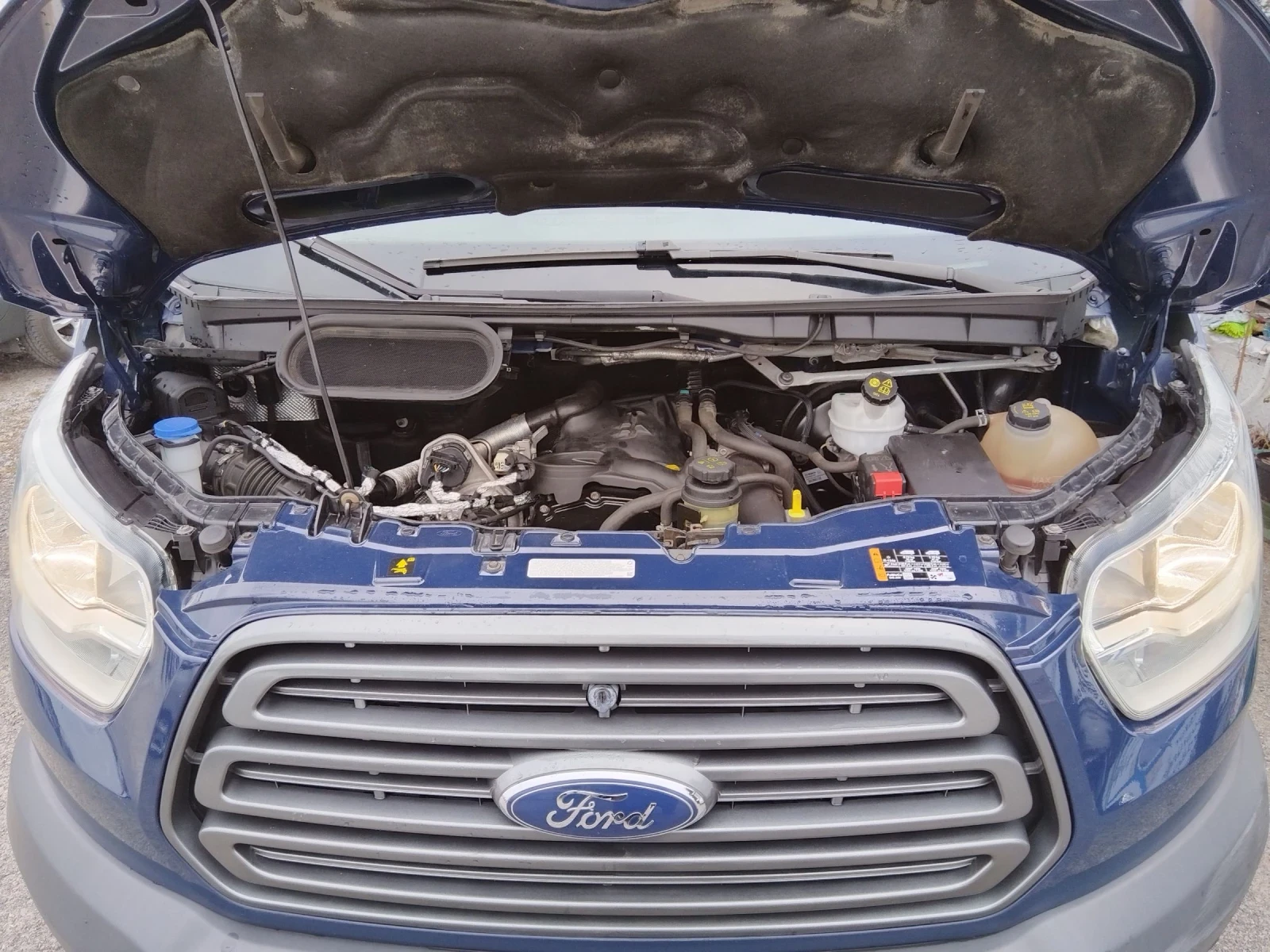 Ford Transit 2000D 5тонен падащ борд Evrо 6В - изображение 5