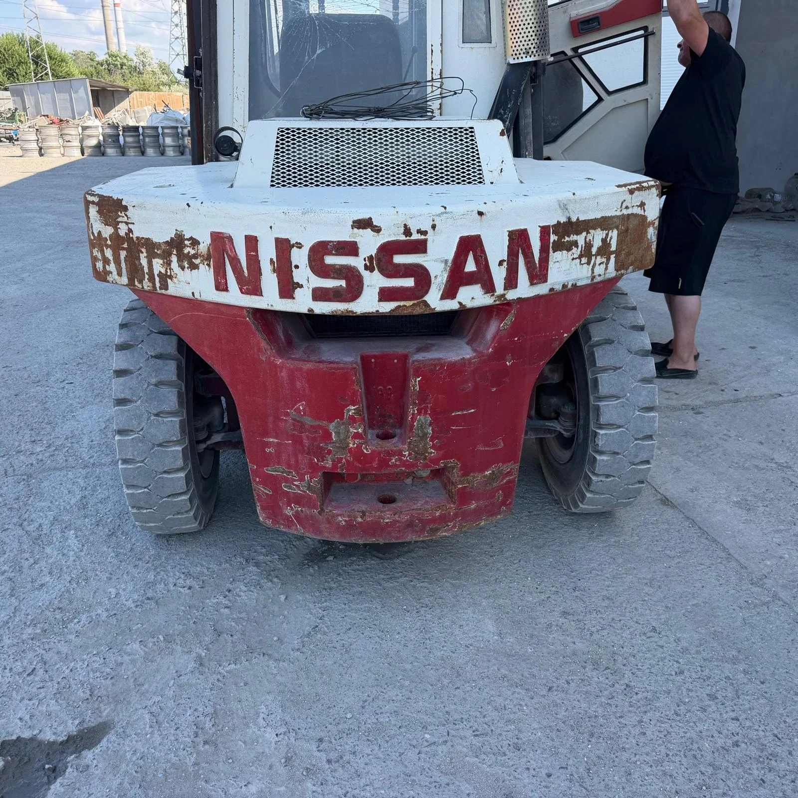 Мотокар Nissan Nissan FD6, снимка 5 - Индустриална техника - 55446750