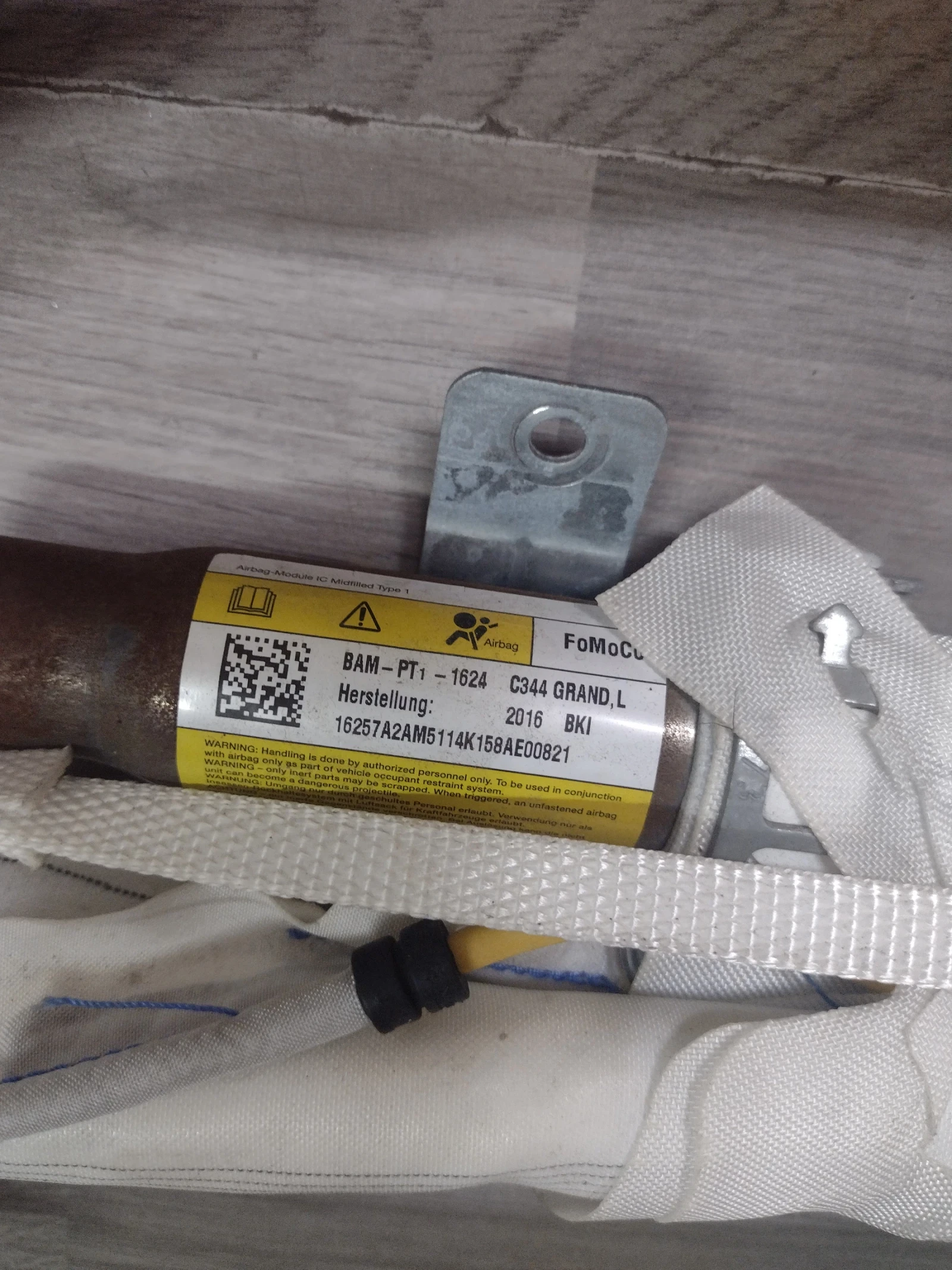 1E0762801 Airbag     Ford C-MAX II  BAM-PT1-1624 | Mobile.bg   2