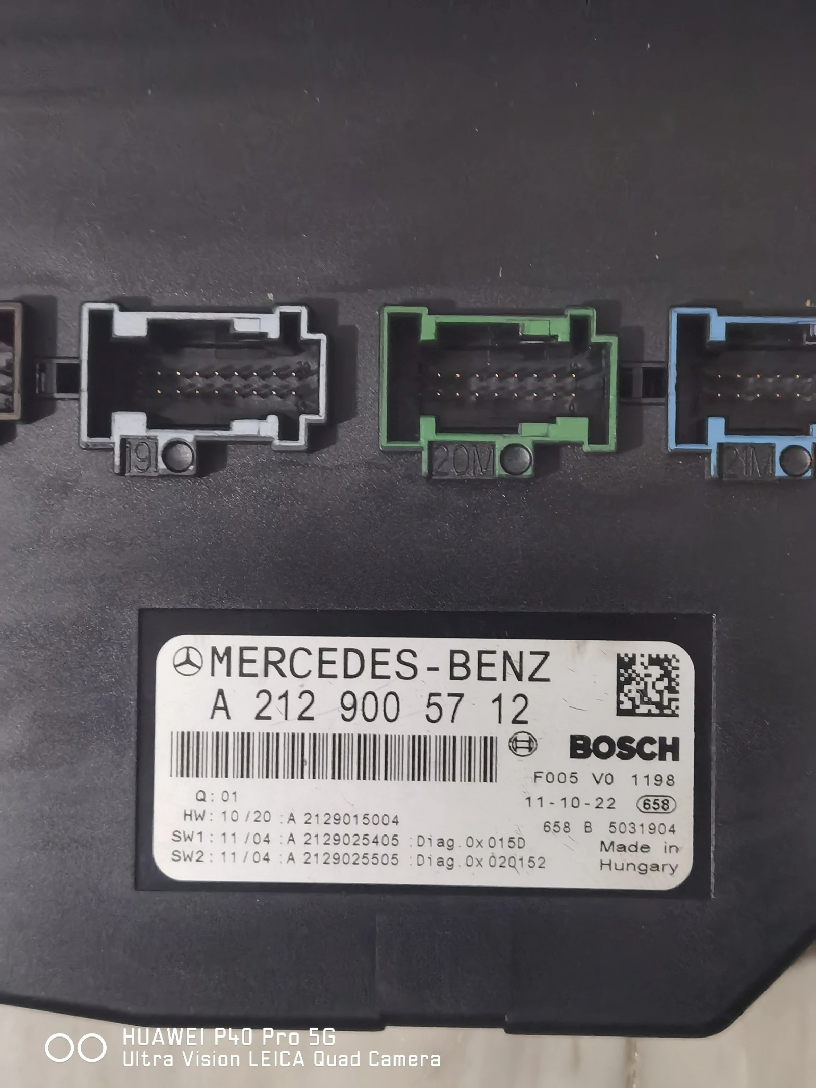 Преден SAM модул за Mercedes C class w204, снимка 3 - Части - 56165579