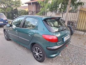 Peugeot 206 1.4 88к.с. климатроник панорама , снимка 2