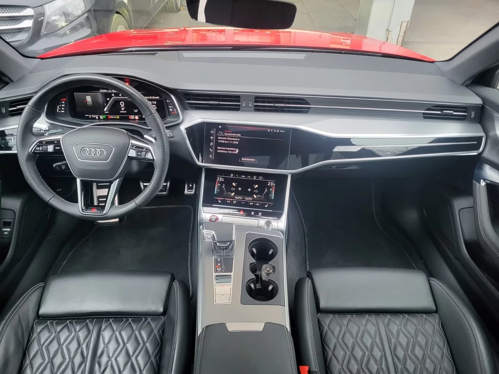 Audi S6 3.0TDI MATRIX HEAD-UP VAKUMI B&O PANORAMA, снимка 11 - Автомобили и джипове - 54667591