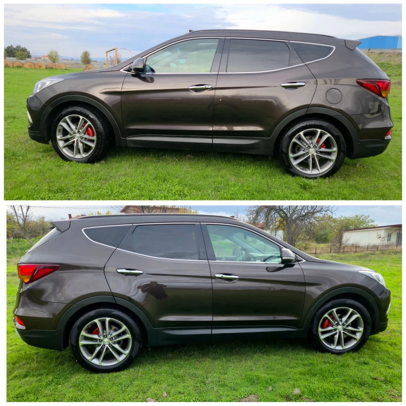 Hyundai Santa fe FULL PREMIUM 2.2CRDI 4WD 360 Камери, снимка 4 - Автомобили и джипове - 53169249