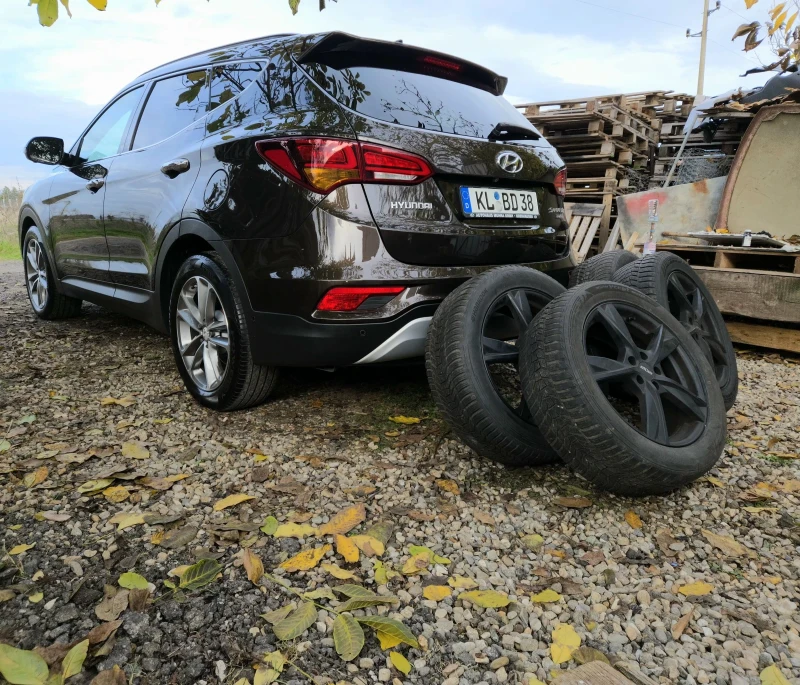 Hyundai Santa fe FULL PREMIUM 2.2CRDI 4WD 360 Камери, снимка 12 - Автомобили и джипове - 53169249