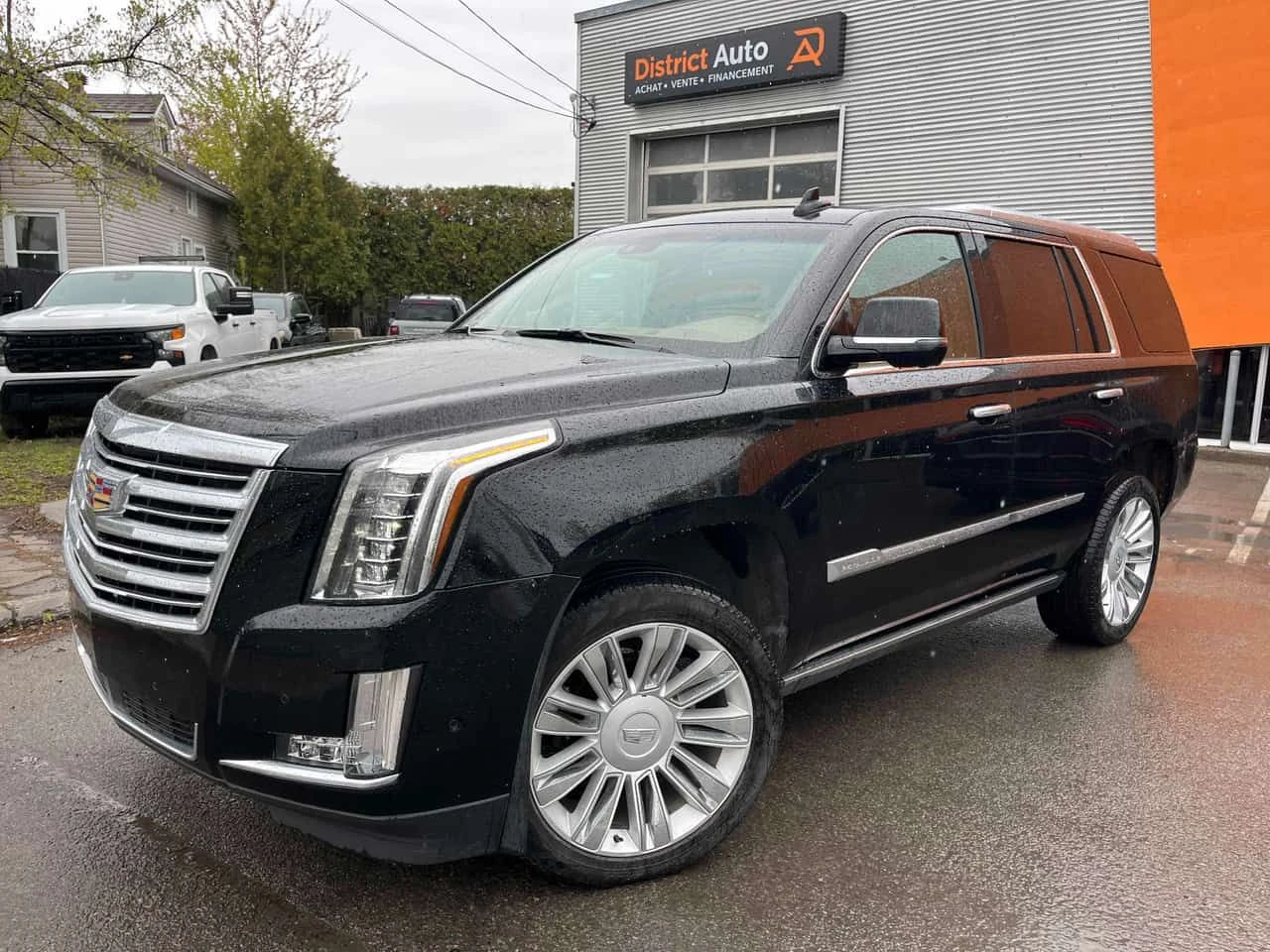 Cadillac Escalade Platinum| DISTRONIC| ПОДГРЕВИ| ОБДУХВАНЕ| ШИБИДАХ|