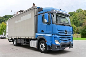 Mercedes-Benz Actros 1843 Тристрана щора с падащ борд, теглич, снимка 2