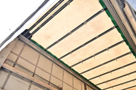 Mercedes-Benz Actros 1843 Тристрана щора с падащ борд, теглич, снимка 8