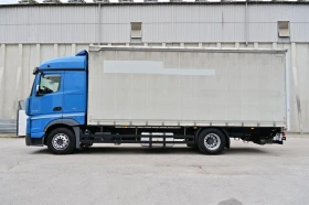Mercedes-Benz Actros 1843 Тристрана щора с падащ борд, теглич, снимка 5