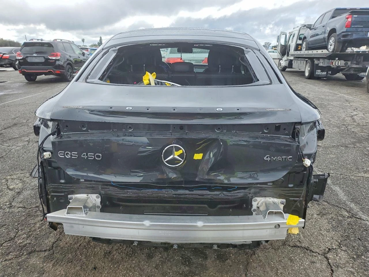 Mercedes-Benz EQS 450 4MATIC| BURMESTER| DISTRONIC| ПОДГРЕВ, снимка 5 - Автомобили и джипове - 54060800