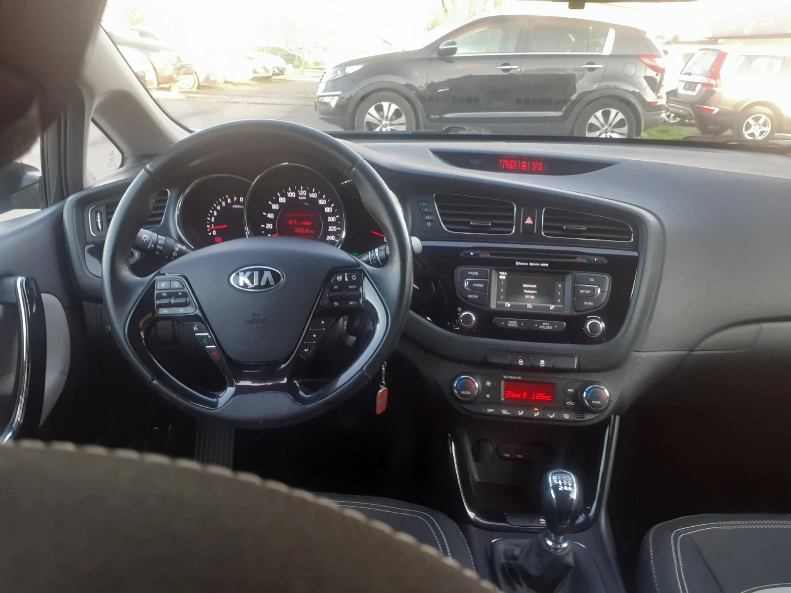 Kia Ceed 1, 4 FACE PREMIUM LED  LPG .DVD TV  KAMERA 6KC., снимка 7 - Автомобили и джипове - 54122592