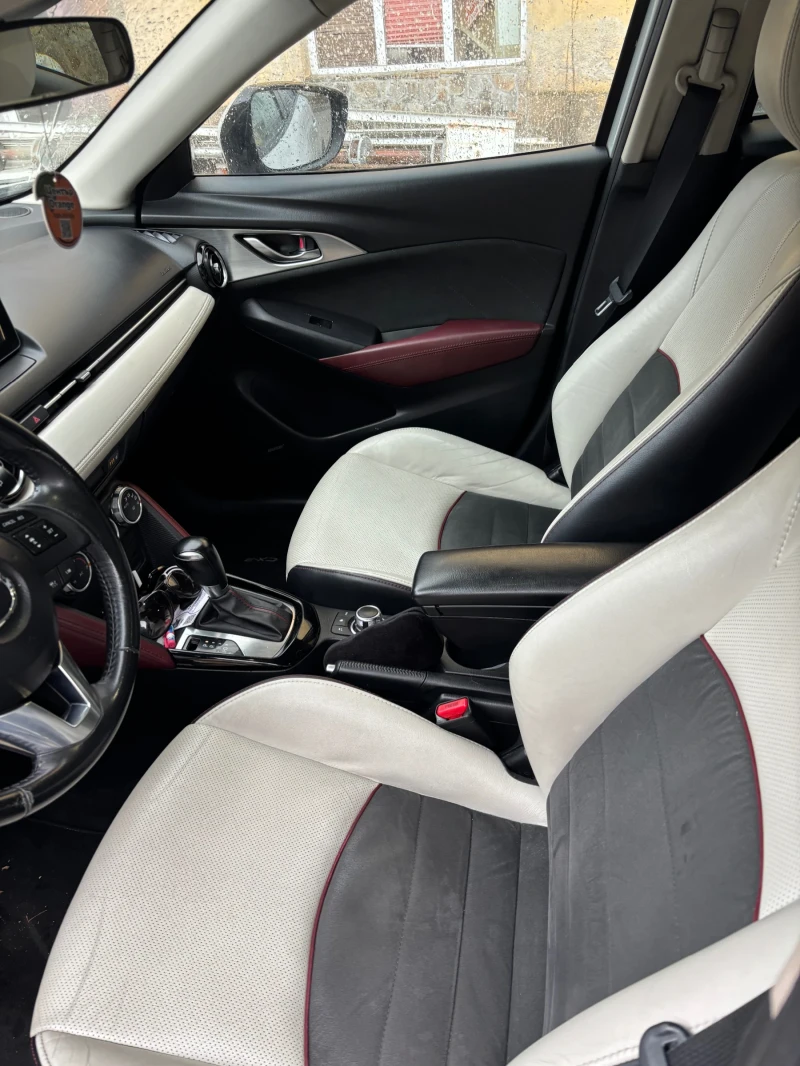 Mazda CX-3 1.5 d Exceed Bose Key Less, Head UP AWD, снимка 9 - Автомобили и джипове - 53497326