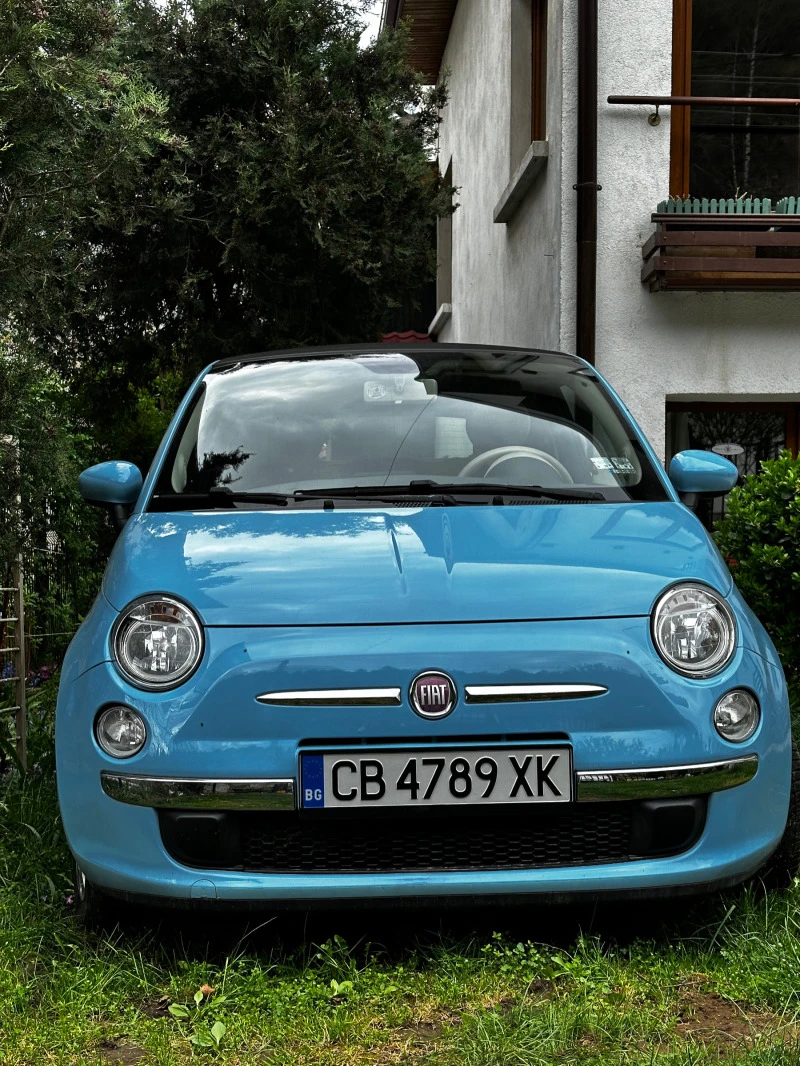 Fiat 500 Cabrio, снимка 1 - Автомобили и джипове - 47548346