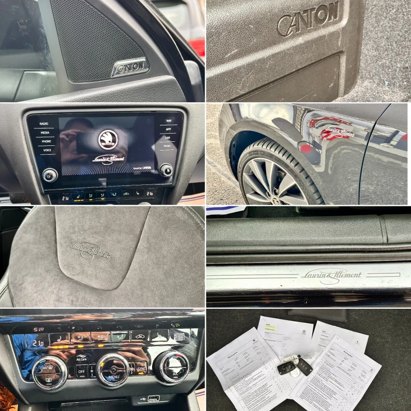 Skoda Octavia 2.0 TDI 150 К.С. Laurin & Klement DSG CARPLAY , снимка 17 - Автомобили и джипове - 48198078