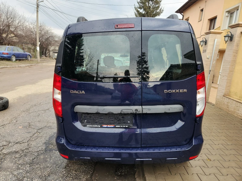 Dacia Dokker 1.6 i Германия Климатик 1-Собственик Реални КМ, снимка 3 - Автомобили и джипове - 49306182