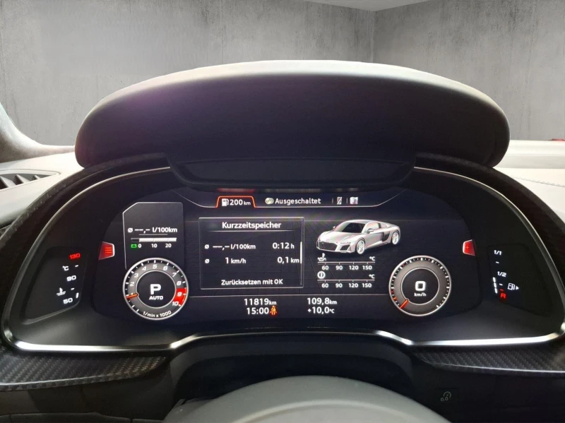 Audi R8 PERFORMANCE COUPE V10 CERAMIC CARBON B&O, снимка 13 - Автомобили и джипове - 51508963