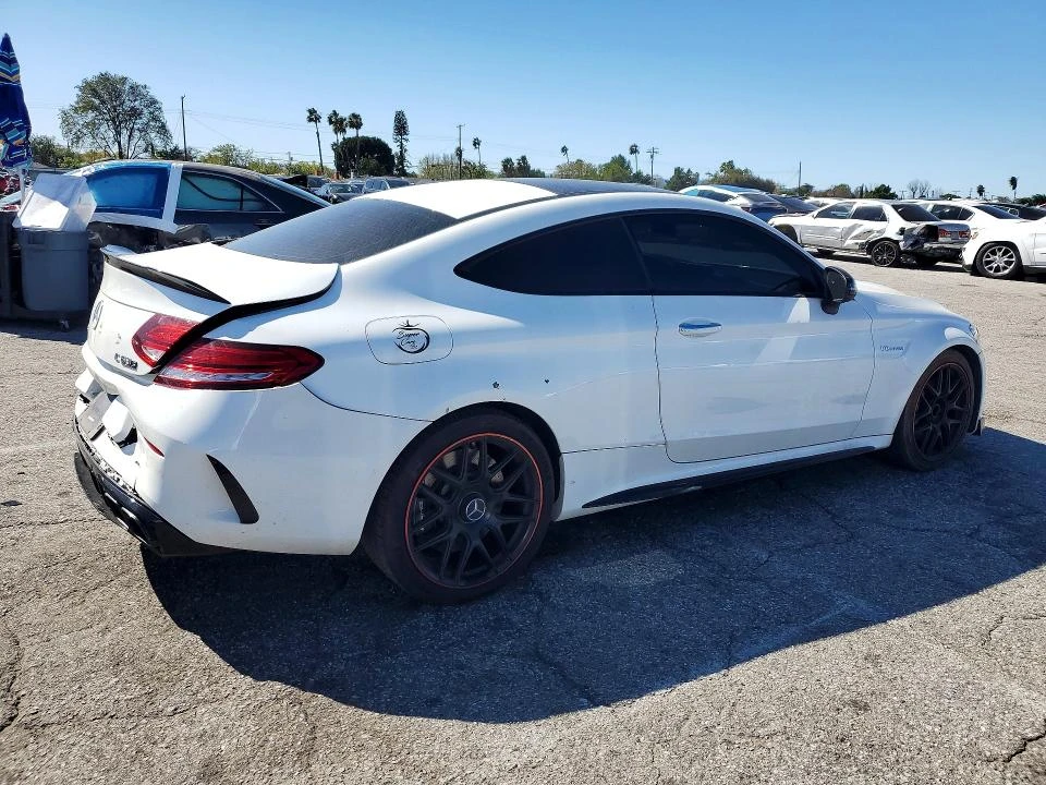 Mercedes-Benz C 63 AMG BURMESTER| MULTIBEAM| HUD| DISTRONIC| , снимка 6 - Автомобили и джипове - 54868117