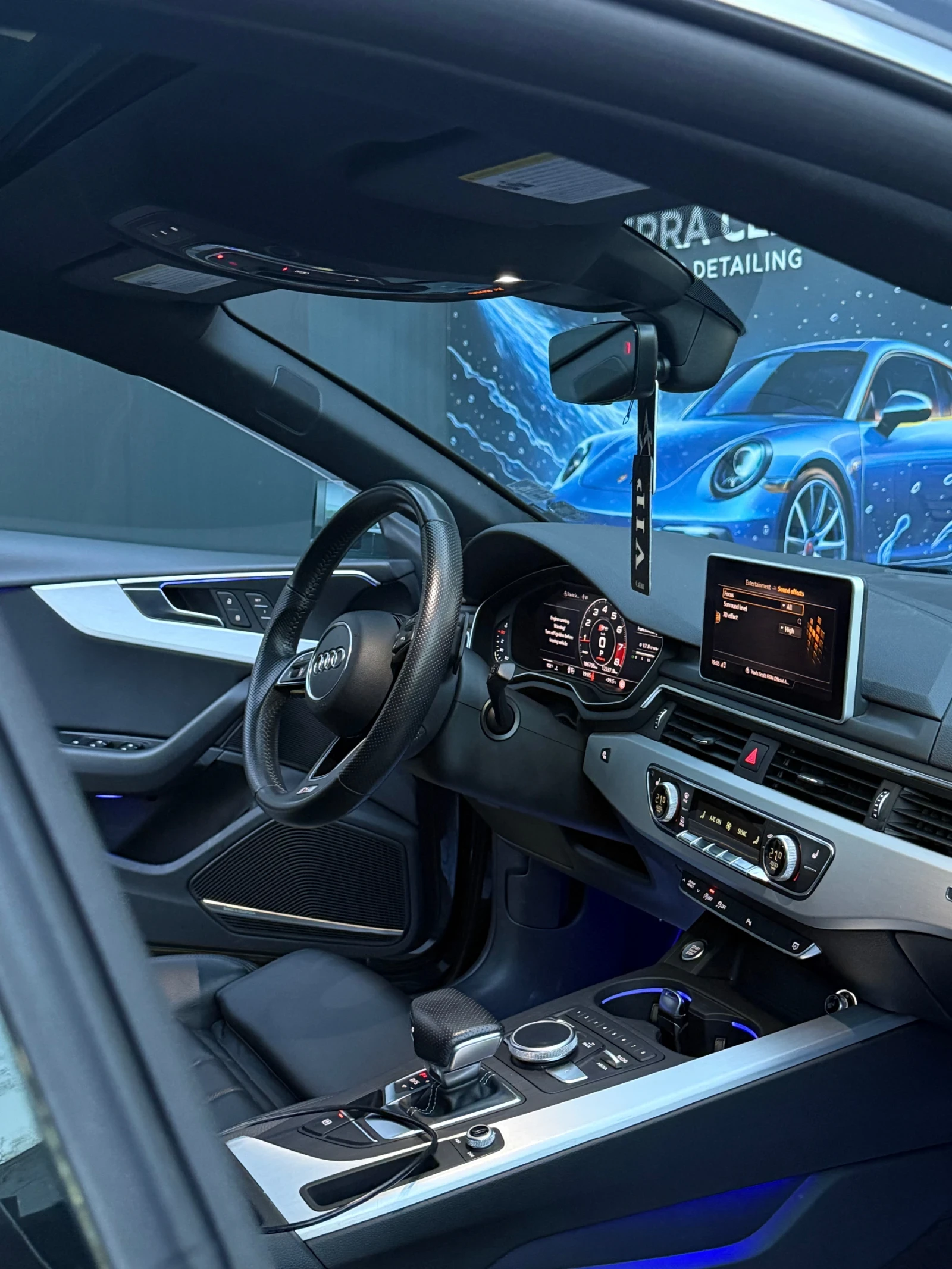 Audi A5 2.0 TFSI / Quattro / S-Line / 360 / B&O/ Distronic, снимка 8 - Автомобили и джипове - 55305366