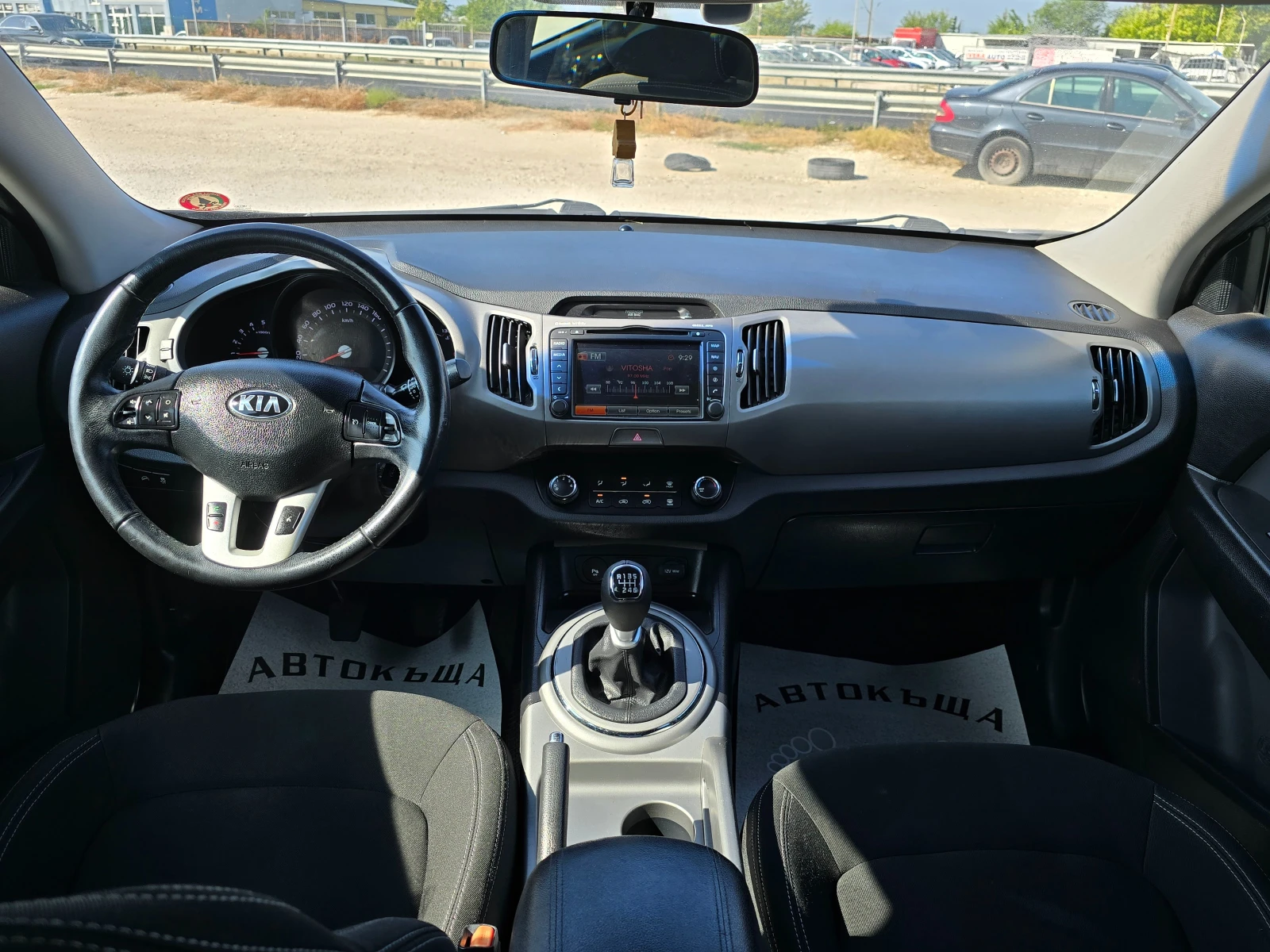 Kia Sportage 12м.2014г.ПАНОРАМА, НАВИ, СЕРВИЗНИ ДОКУМЕНТИ  - изображение 10