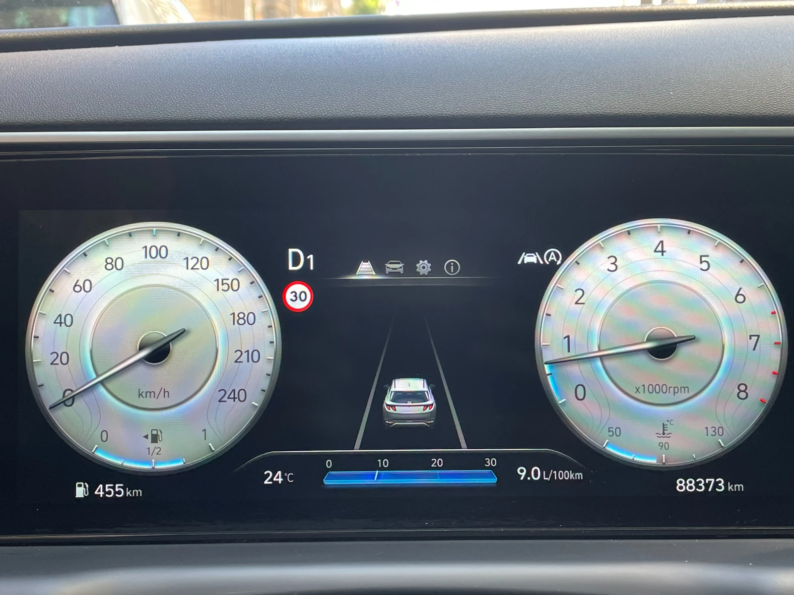 Hyundai Tucson 1.6 T-GDI Mild Hybrid- в Гаранция - изображение 8