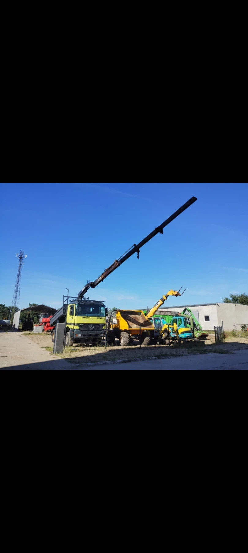 Mercedes-Benz 1831 4x4 Кран - изображение 5
