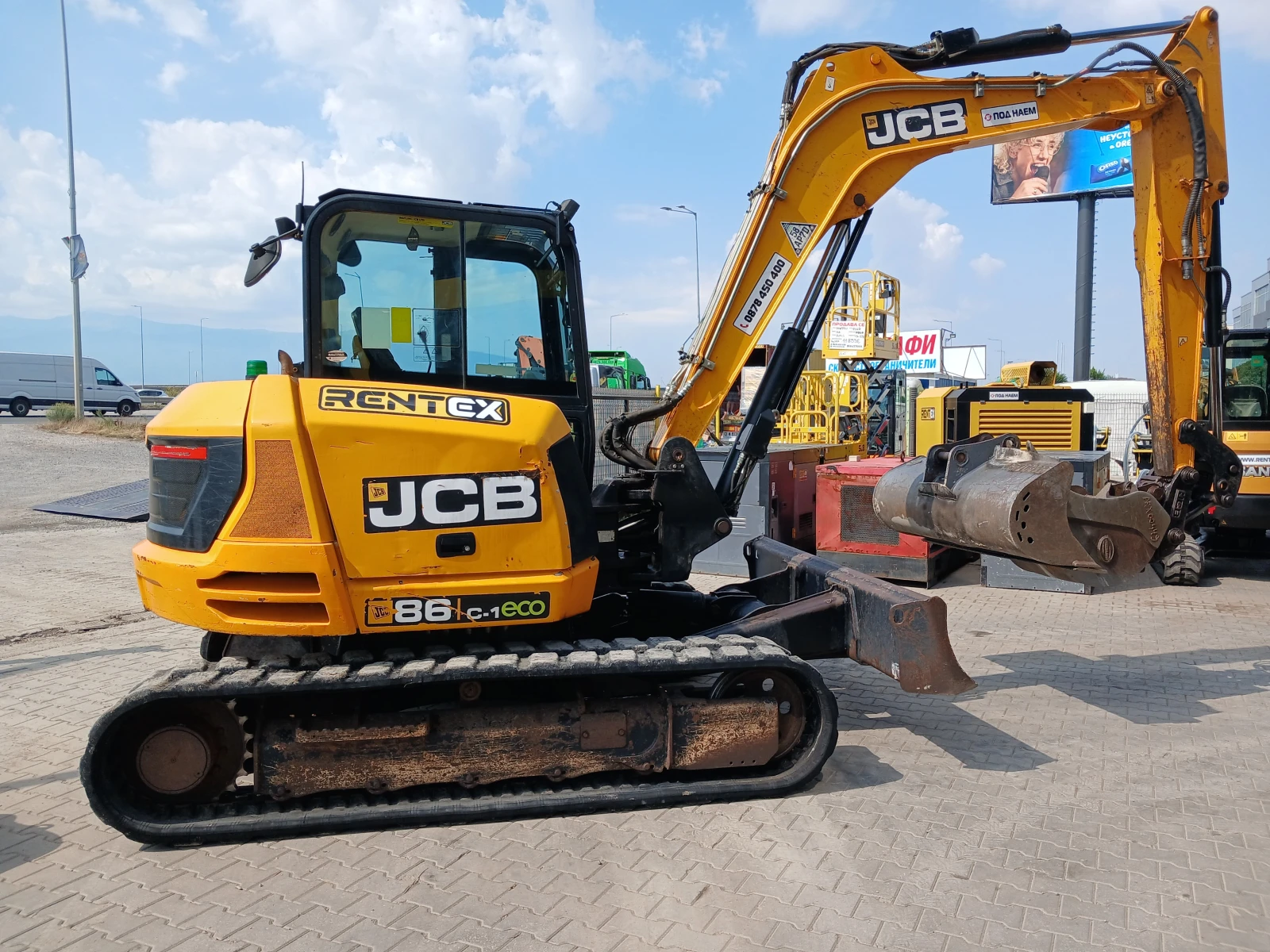 Багер JCB 86 С-1 eco, снимка 2 - Индустриална техника - 55846156
