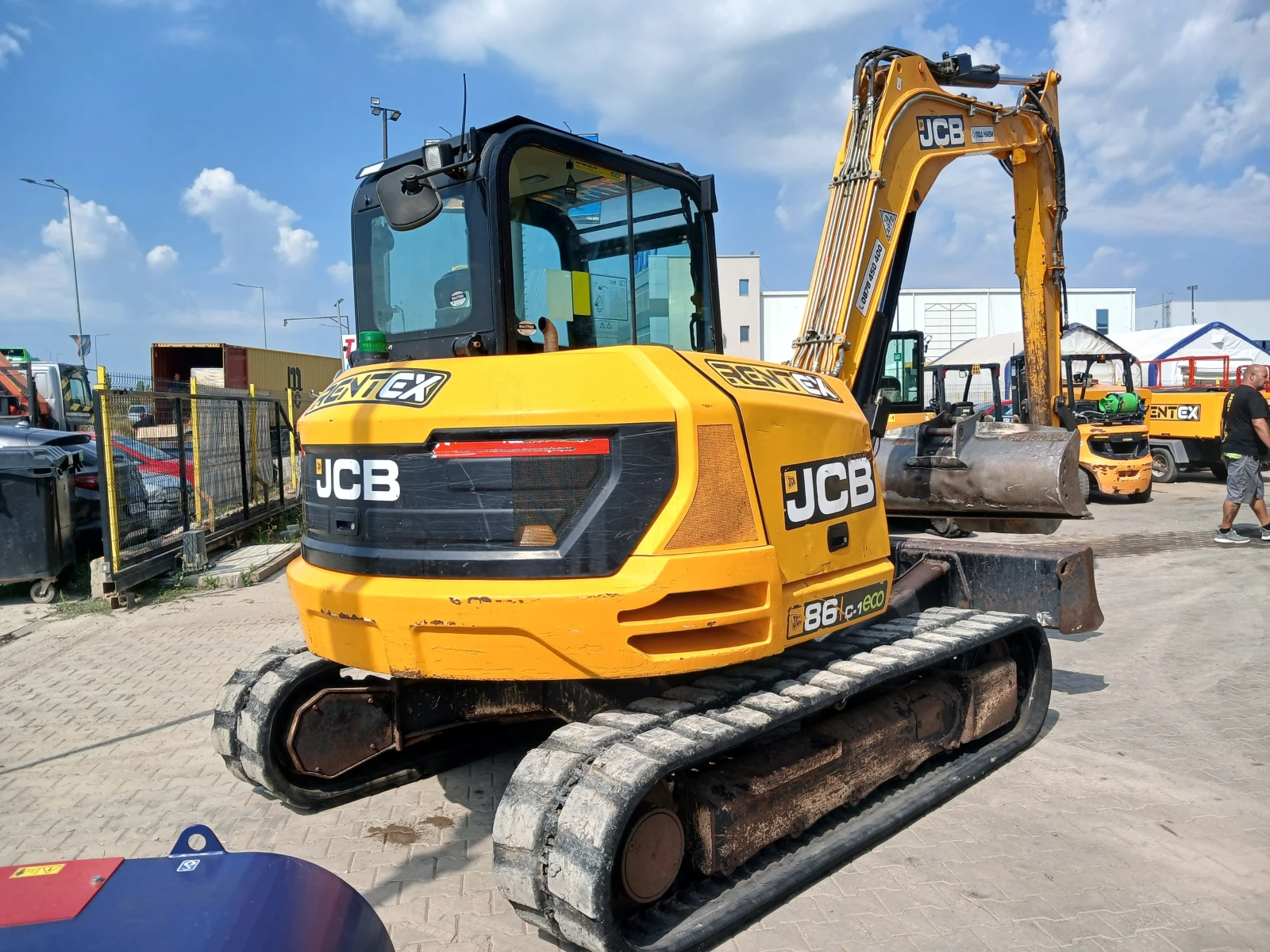 Багер JCB 86 С-1 eco, снимка 4 - Индустриална техника - 55846156