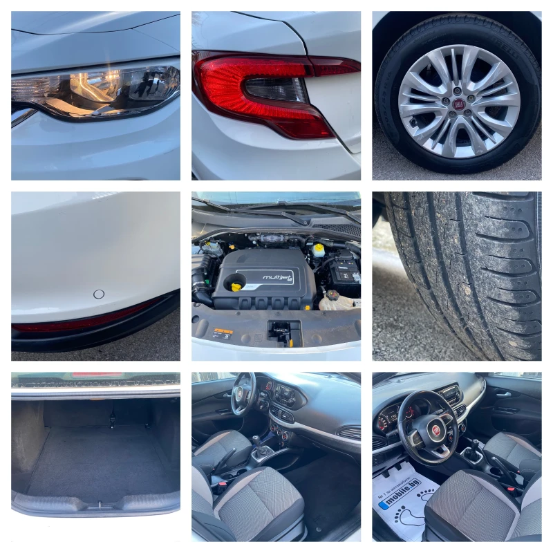 Fiat Tipo 1.3D-PDC-EURO6B-KLIMATRONIK-2018-95ks, снимка 17 - Автомобили и джипове - 49394815