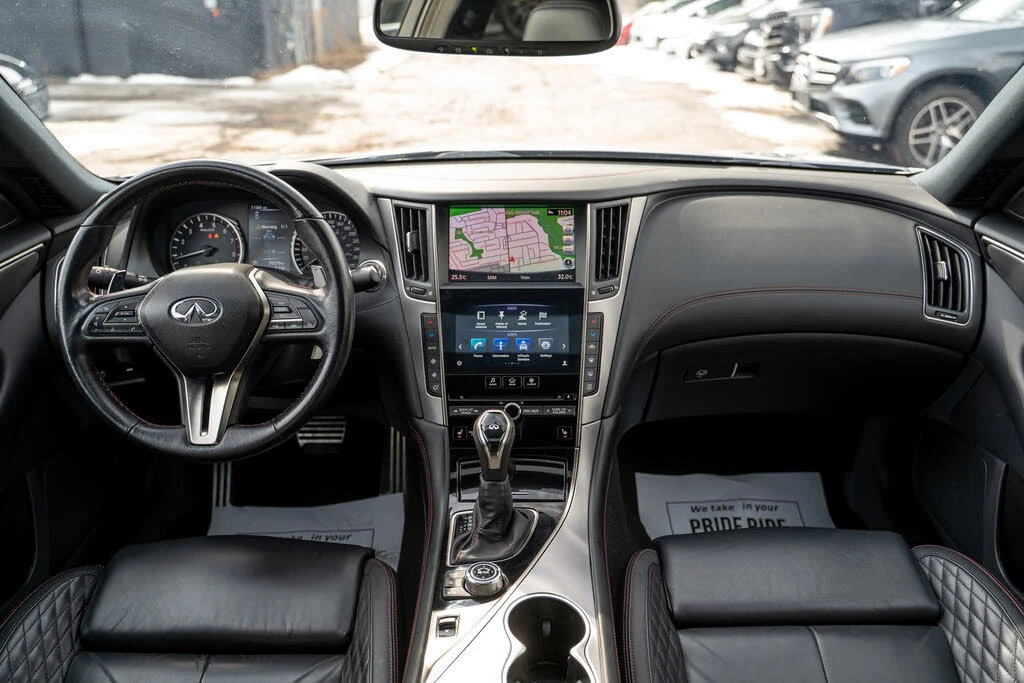 Infiniti Q50 Red Sport* 400* AWD* АвтоКредит* (ЦЕНА ДО БГ), снимка 10 - Автомобили и джипове - 53774503