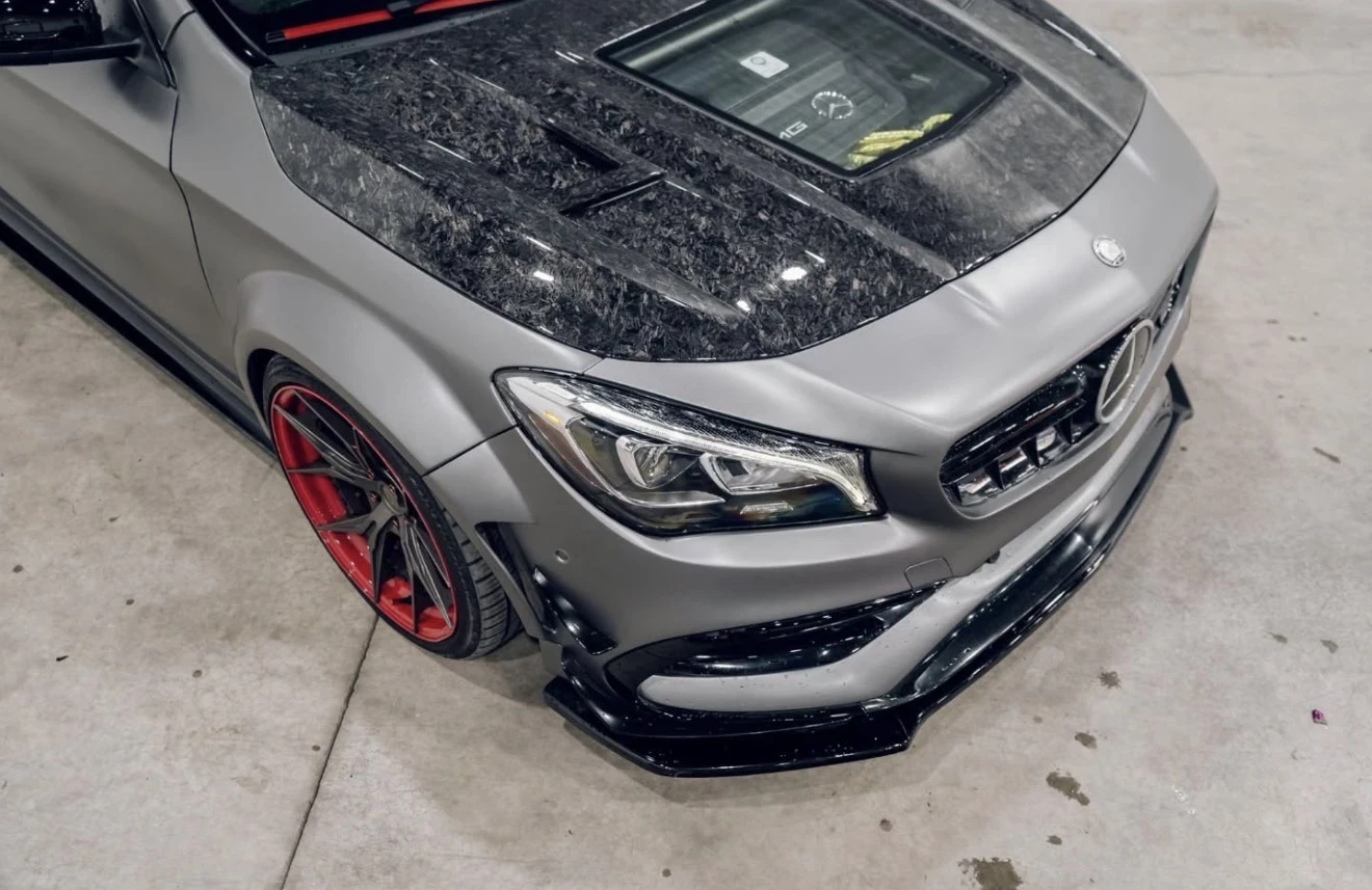 Mercedes-Benz CLA 45 AMG S 60k$ Tuning CARFAX, снимка 3 - Автомобили и джипове - 54778075