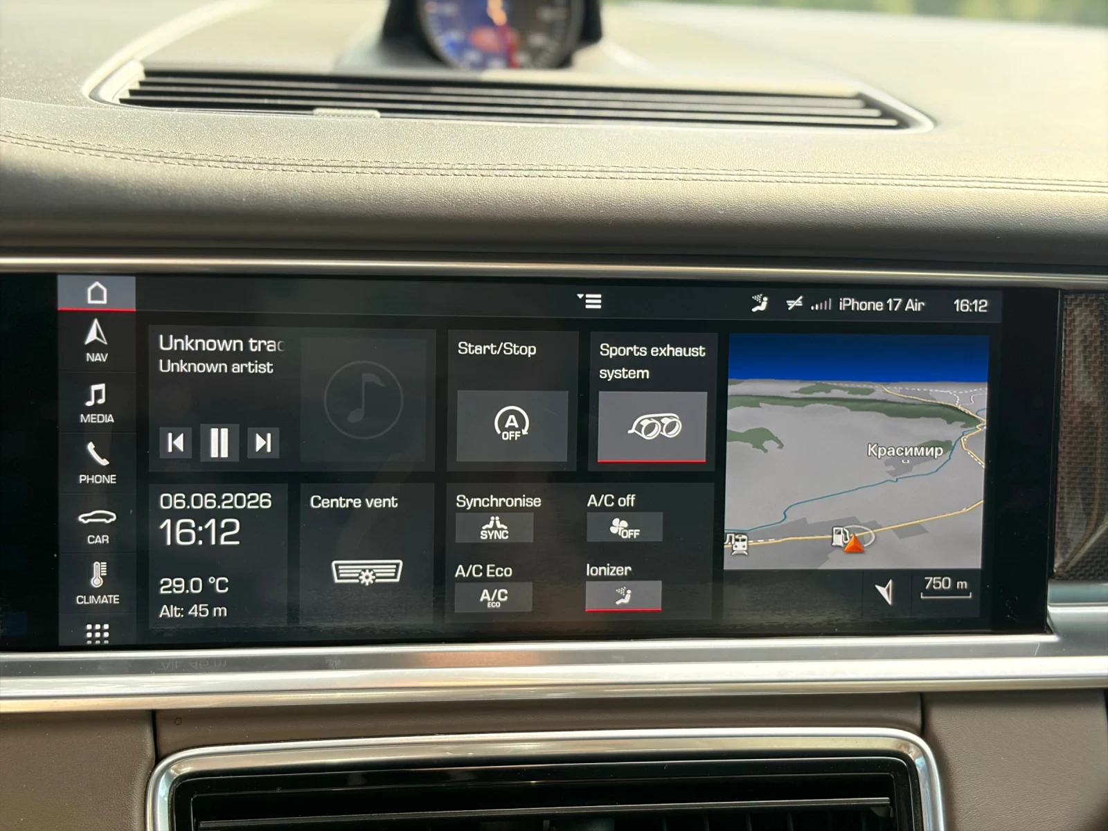 Porsche Panamera Turbo / 550 к.с/ 100% Реален пробег, снимка 16 - Автомобили и джипове - 54899701